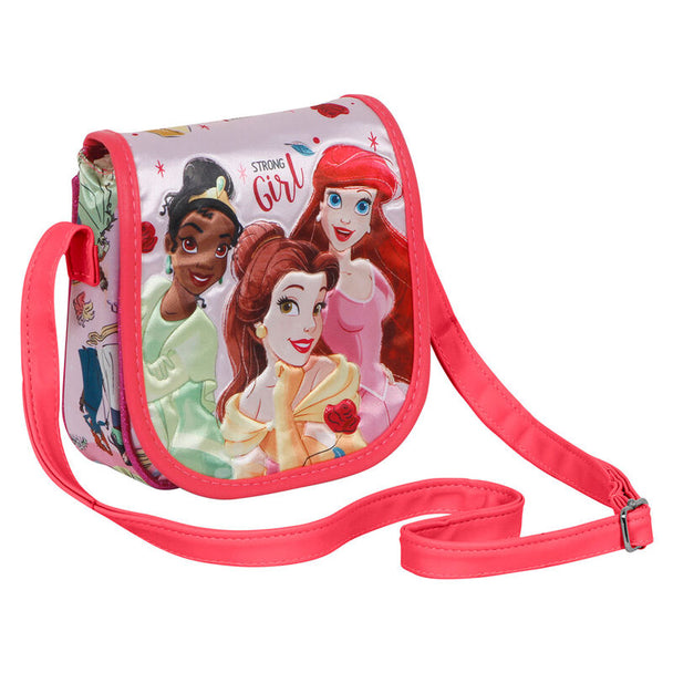Détail de la bandoulière réglable du sac enfant Disney Princess Strong de KARACTERMANIA