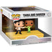 Figurine Funko POP Tiana et Naveen édition Disney 100th Anniversary vue de face avec détails colorés