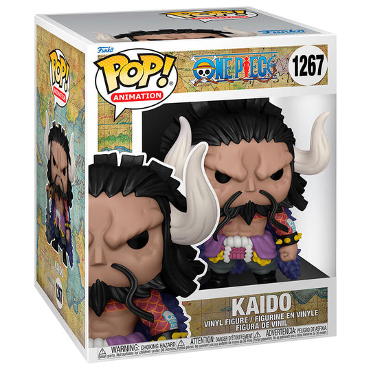Figurine POP Kaido de One Piece par FUNKO vue de face avec détails précis et couleurs vives