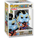 Figurine Funko POP Jinbe de One Piece, vue de face dans sa boîte vitrine transparente.