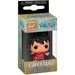 Porte-clés Pocket POP Funko Luffytaro One Piece en vue de face avec détails colorés et finition brillante.