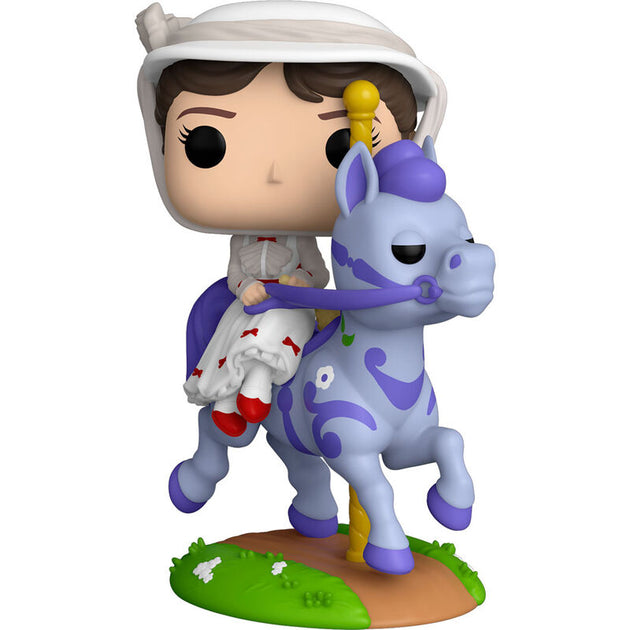 Packaging original de la figurine Funko POP Mary Poppins Disney 100e anniversaire montrant le logo et le personnage