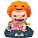 Figurine POP One Piece Big Mom affamée en vinyle, montrant les détails de la tenue et la posture dynamique