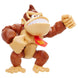 Vue latérale de la figurine Donkey Kong montrant les articulations et les détails réalistes