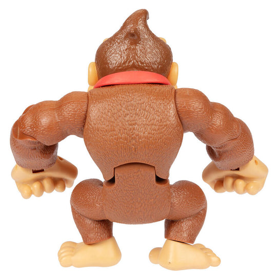 Image de la boîte d'emballage officielle JAKKS PACIFIC pour la figurine Donkey Kong Super Mario Bros
