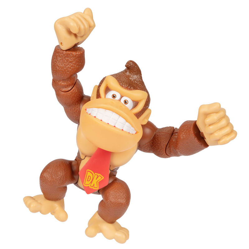 Vue arrière de la figurine Donkey Kong mettant en valeur les textures et les finitions du produit