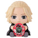Packaging officiel BANDAI de la figurine Tokyo Revengers Hugmy Tamagotchi Manjiro Sano avec illustrations colorées
