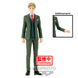 Figurine Loid Forger de Spy x Family mesurant 18 cm, vue de face avec détails précis et couleurs fidèles.