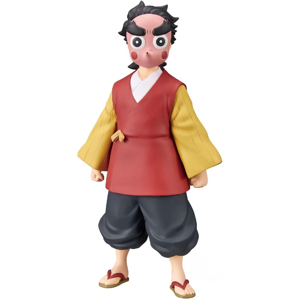 Figurine Kotetsu de Demon Slayer Kimetsu no Yaiba de 13cm par BANPRESTO, vue de face avec détails précis.