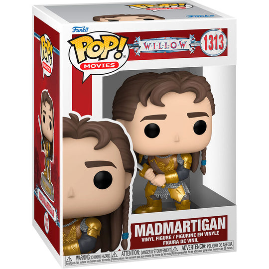 Figurine Funko POP Willow Madmartigan en vinyle de 12 cm dans sa boîte vitrine transparente