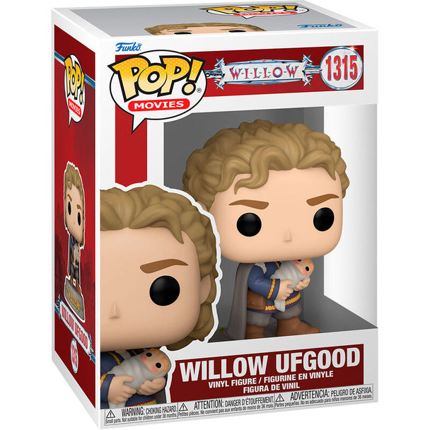Figurine Funko POP Willow Ufgood en vinyl de 12 cm dans sa boîte vitrine transparente, vue de face