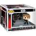 Figurine POP FUNKO Darth Vader édition 40e anniversaire Star Wars, vue de face avec détails précis du casque noir et cape