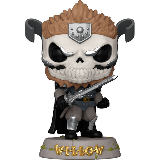 Packaging de la figurine Funko POP Willow General Kael avec détails et design de la boîte vitrine