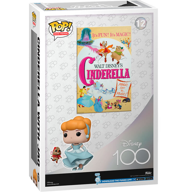 Figurine Funko Cendrillon avec détails de la robe et visage en gros plan