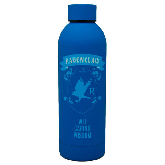 Gourde Harry Potter Ravenclaw en acier inoxydable de 700ml avec logo officiel sur fond blanc
