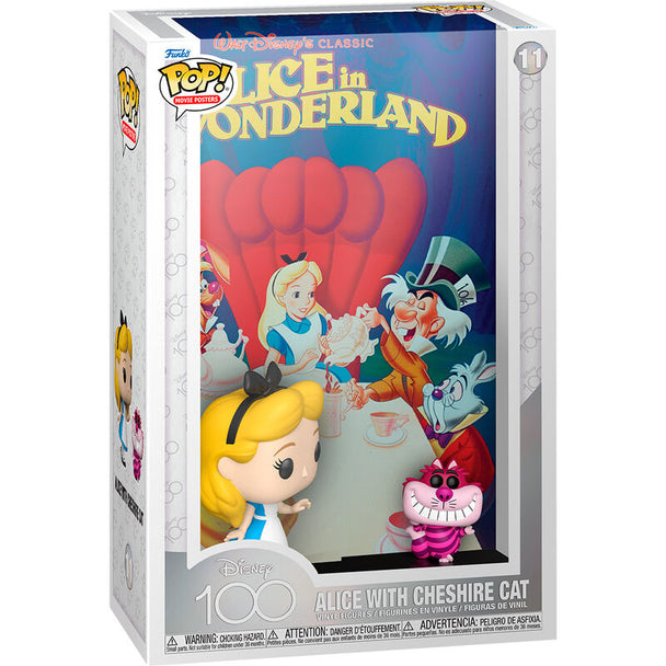Figurine POP Alice au Pays des Merveilles édition 100e anniversaire Disney par FUNKO vue de face
