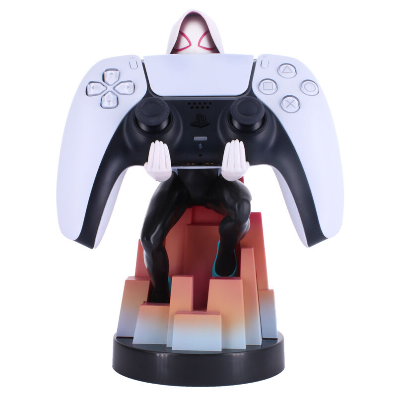 Image de la figurine Marvel Spider Gwen avec éclairage studio mettant en valeur les détails