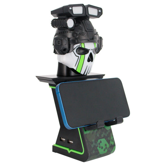 Support de charge compatible PS5 avec manette posée sur le plateau rotatif R.E.S.T.