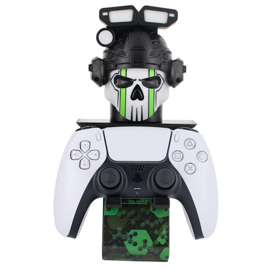 Deux ports USB à charge rapide visibles sur la base du support Call of Duty