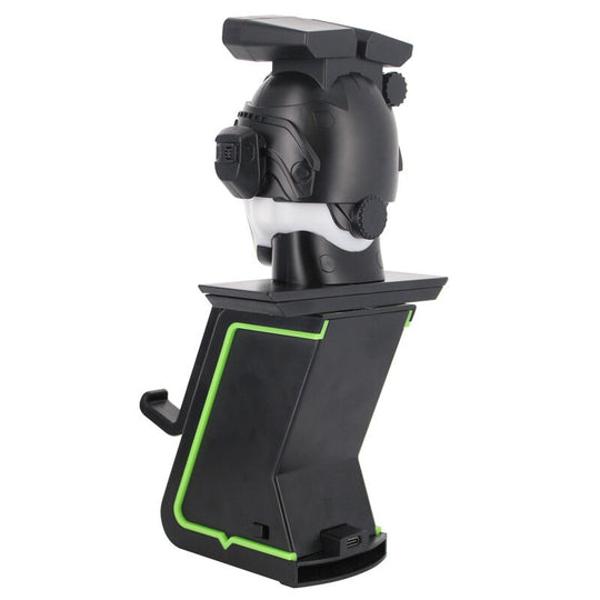 Support Cable Guy Ikon avec casque SP2 Powerstand placé à côté pour compatibilité