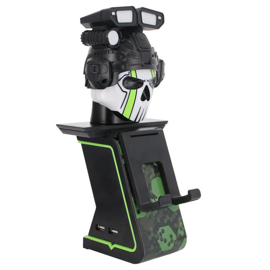 Manette PS5 en train d’être rechargée sur le support Cable Guy Ikon