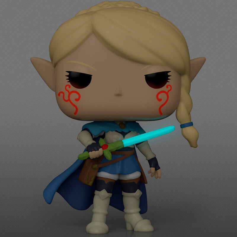 Vue latérale de la figurine Funko POP Charlotte Chase avec détails précis et finition soignée