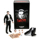 Figurine Dracula Bela Lugosi 15cm en position debout avec cape noire flottante