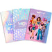 Pages intérieures blanches et lisses du carnet A5 WOW GENERATION ouvertes