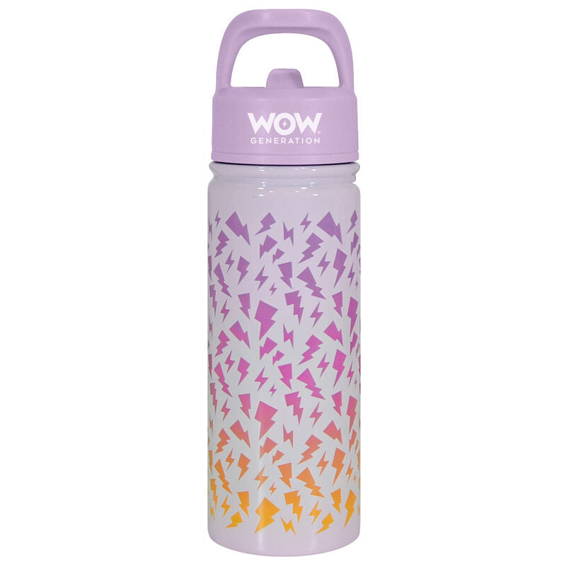 Zoom sur le bouchon hermétique de la bouteille isotherme Wow Generation