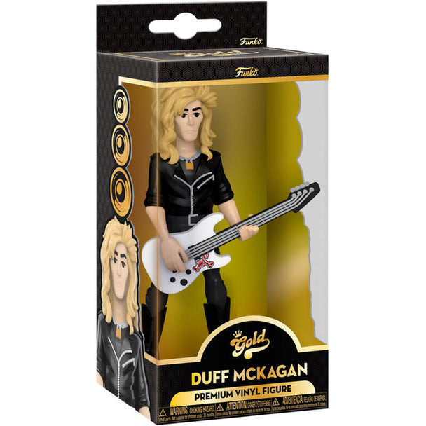 Figurine Vinyl Gold de Duff McKagan du groupe Guns N' Roses en vinyle de 12,5 cm vue de face