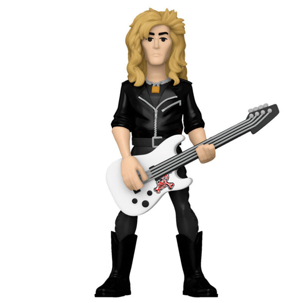 Détail de la figurine FUNKO Vinyl Gold Duff McKagan avec finition dorée et design soigné