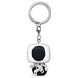 Zoom sur le porte-clés The Spot de Spiderman Across the Spiderverse avec attache métal