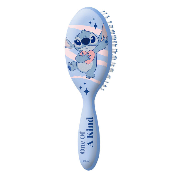 Ensemble de trois brosses à cheveux Disney Stitch assorties avec différents designs amusants