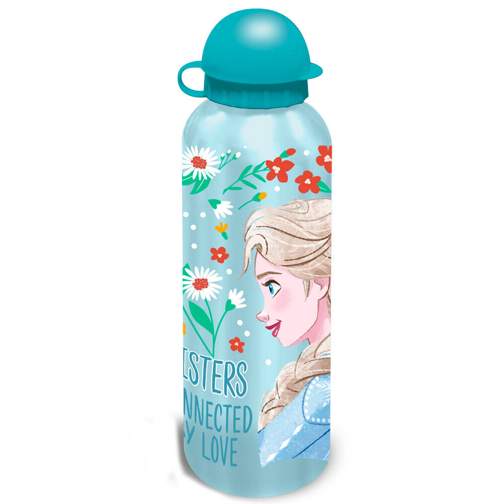 Détail du logo KIDS LICENSING sur la gourde Disney Frozen aluminium 500ml