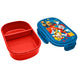 Lunch box Paw Patrol fermée aux couleurs vives avec illustrations des personnages de la série