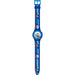 Montre digitale Sonic The Hedgehog avec écran numérique et bracelet coloré sur fond blanc