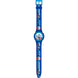 Montre digitale Sonic The Hedgehog avec écran numérique et bracelet coloré sur fond blanc