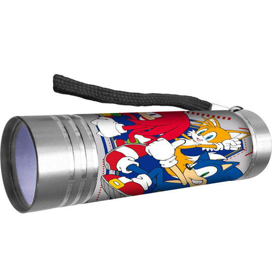 Emballage officiel SEGA de la lampe LED Sonic The Hedgehog avec logo et illustrations