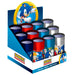 Lampe LED Sonic The Hedgehog officielle SEGA vue de face avec éclairage allumé