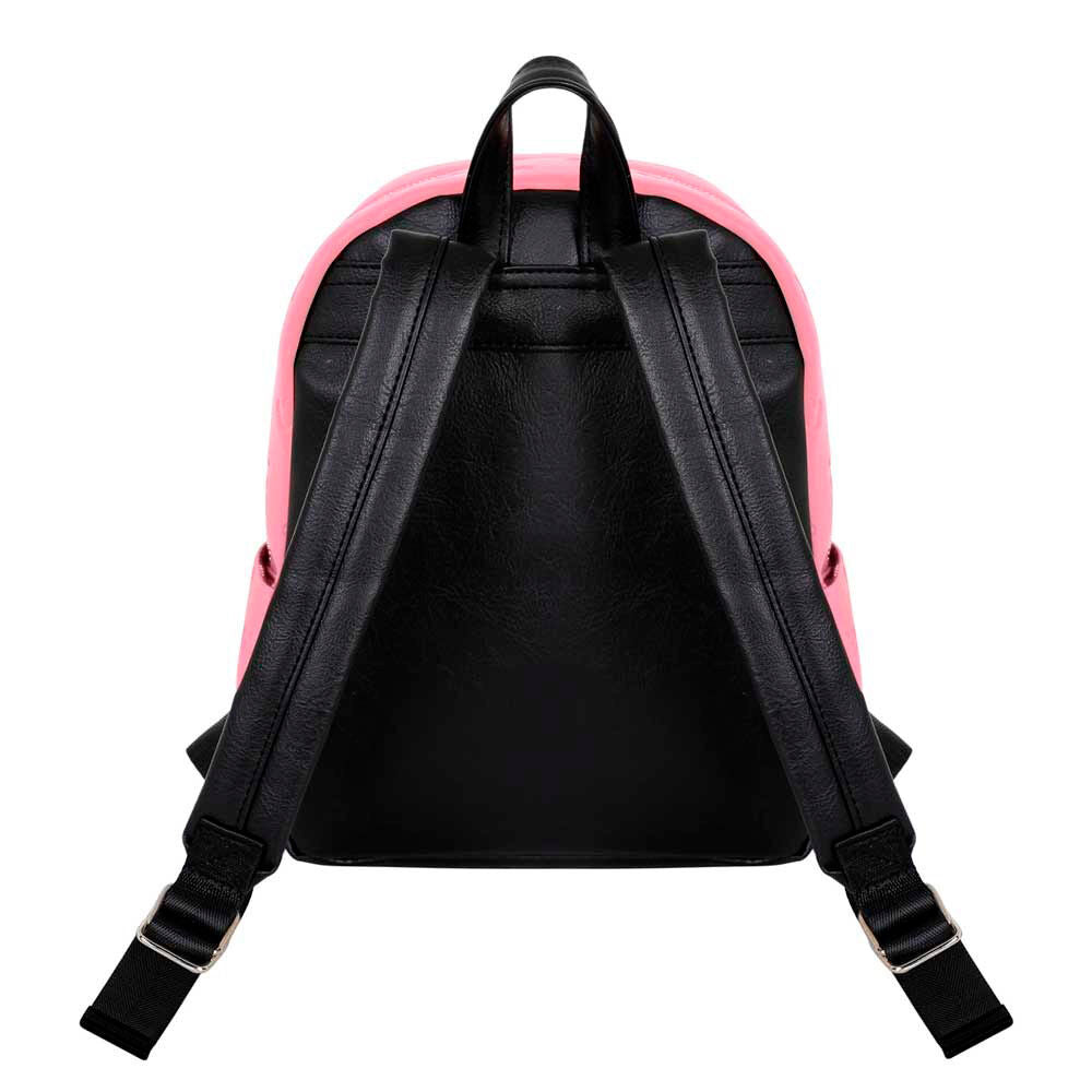 Vue de face du sac à dos Disney Minnie Heady 29 cm avec illustration colorée de Minnie Mouse.