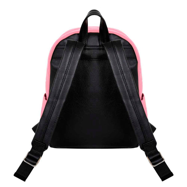 Vue de face du sac à dos Disney Minnie Heady 29 cm avec illustration colorée de Minnie Mouse.