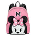 Sac à dos Disney Minnie Heady montrant les bretelles ajustables confortables et résistantes.
