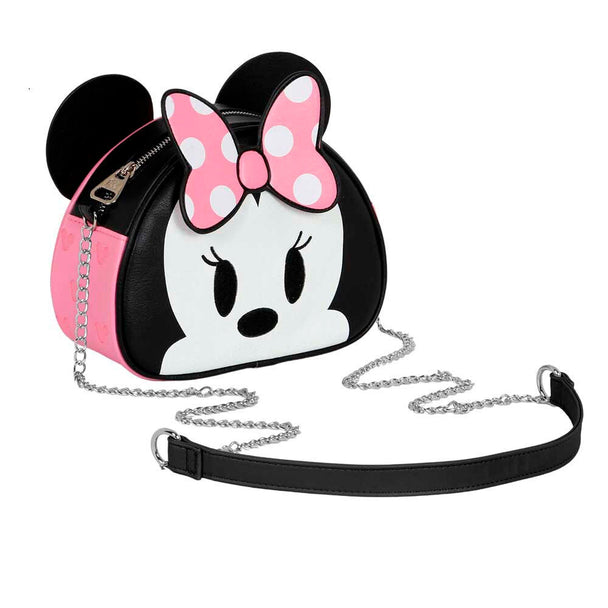 Vue de face du sac à dos Disney Minnie Heady avec design coloré et logo KARACTERMANIA