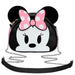 Image du sac à dos Minnie Heady ouvert, révélant l'intérieur spacieux et pratique