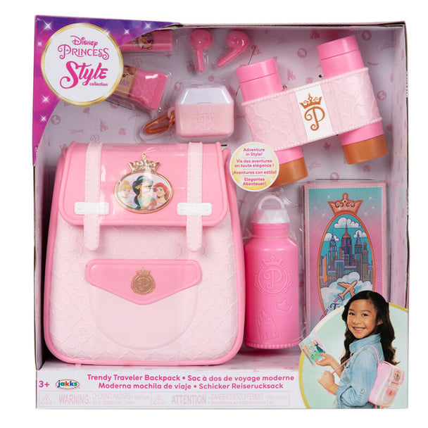 Sac à dos Disney Princesses JAKKS PACIFIC avec motifs colorés pour enfants