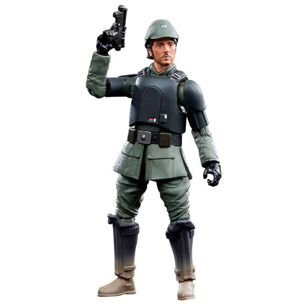 Figurine articulée Cassian Andor de 9,5 cm en tenue de la mission Aldhani de Star Wars