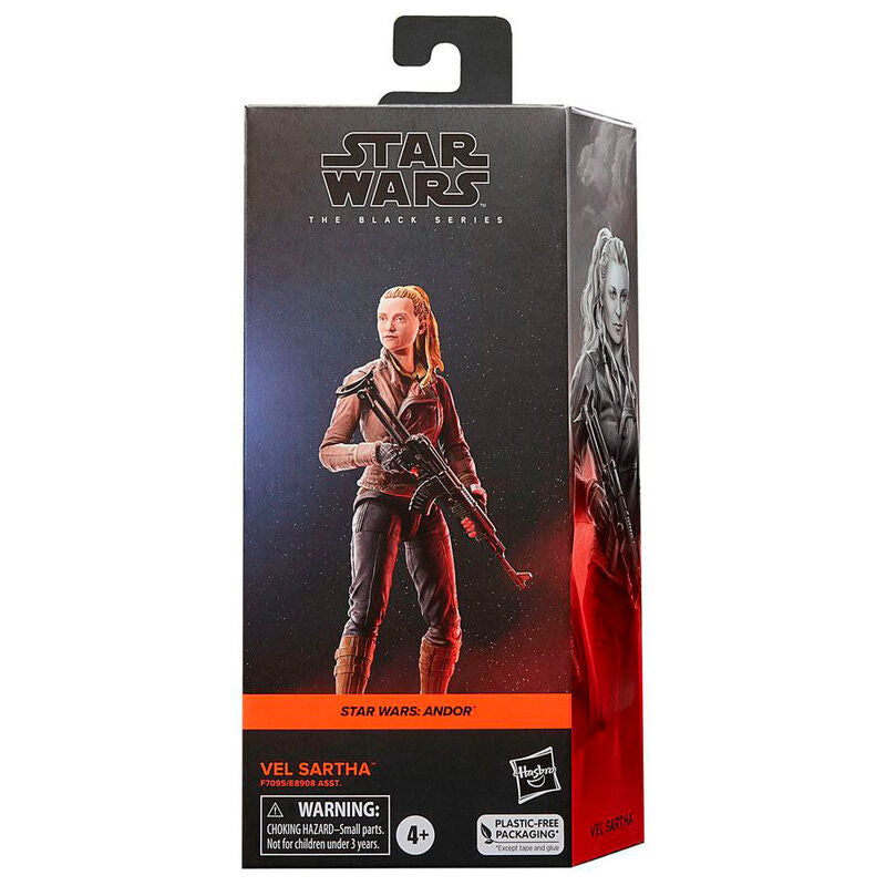 Emballage officiel HASBRO de la figurine Vel Sartha 15cm Black Series