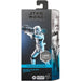 Figurine HASBRO Star Wars Fallen Order avec lance-roquettes et accessoires sur fond blanc