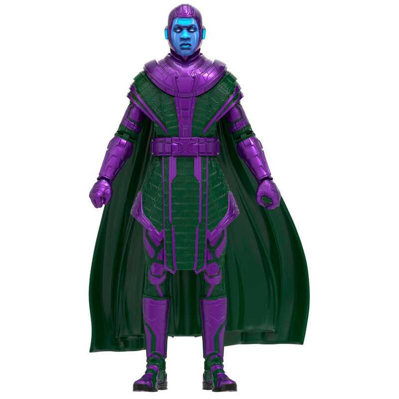 Gros plan sur les détails du visage et de la tenue de la figurine Cassie Lang Kang The Conqueror