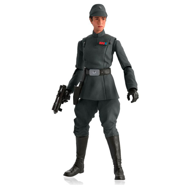 Gros plan sur le visage détaillé de la figurine Obi-Wan Kenobi Tala Imperial 15 cm